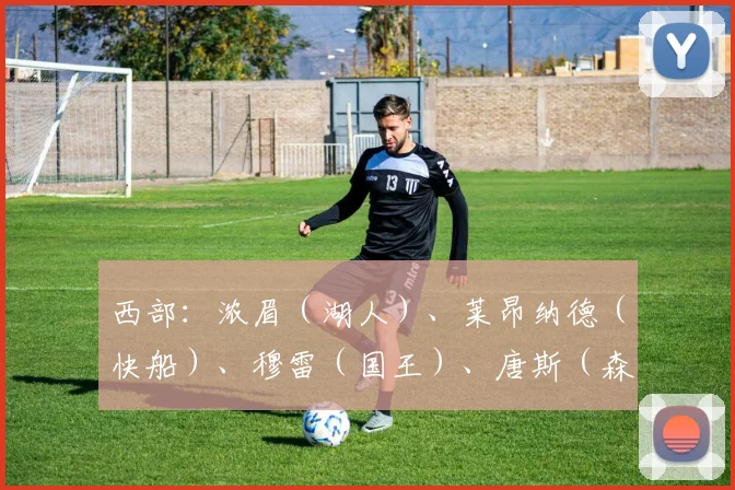 西部：浓眉（湖人）、莱昂纳德（快船）、穆雷（国王）、唐斯（森林狼）、锡安（鹈鹕）